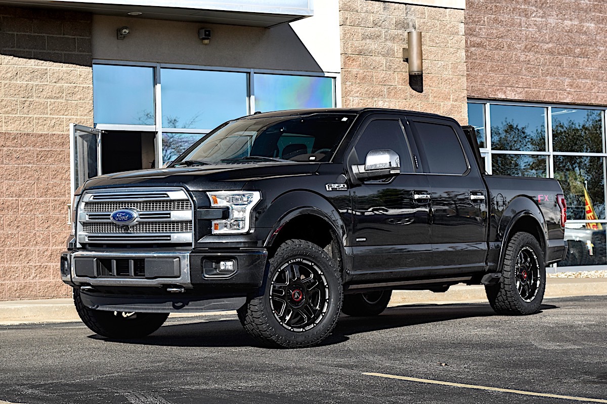 Ford F-150 with Asanti Off-Road AB809 Enforcer